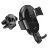 Suport Auto Hoco CA105 Guide (Wireless Charger 15W) [Black]